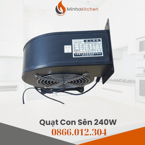Quạt con sên công suất 240W- CHuyên cung cấp Quạt con sên công suất 240W giá rẻ uy tín