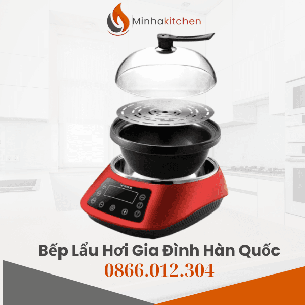 Bếp lẩu hơi gia đình Hàn Quốc chất lượng, uy tín
