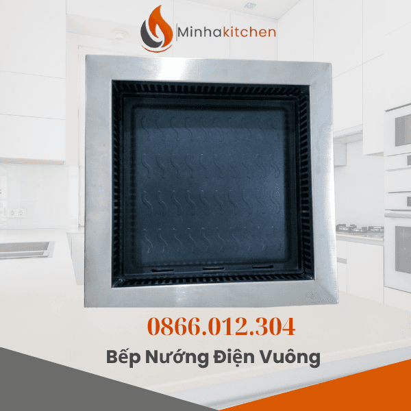 Bếp nướng điện vuông nhà hàng- Mua Bếp nướng điện vuông nhà hàng giá rẻ