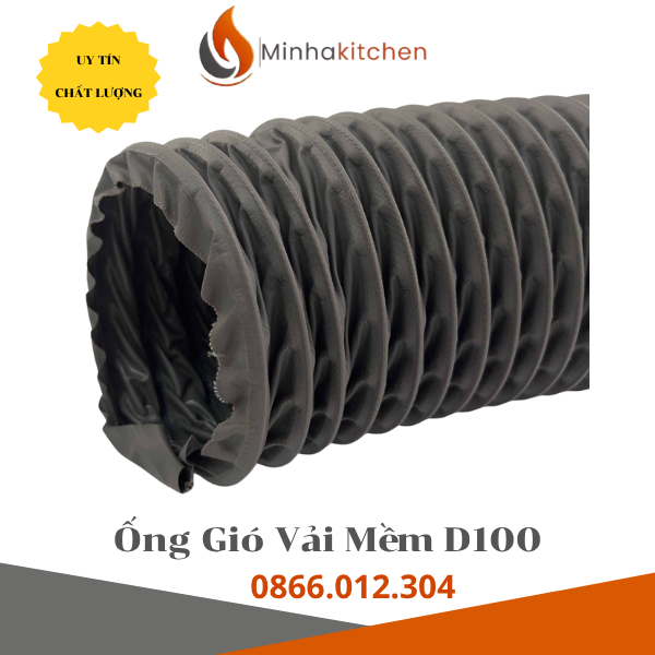 Ống Gió Vải Mềm Đường Kính D100 Tại Hà Nội