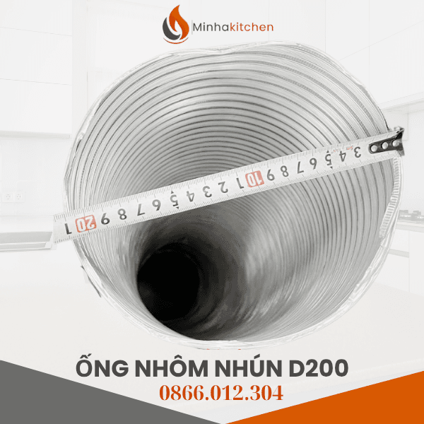 Ống Nhôm Nhún Chịu Nhiệt D200 - Ống gió mềm D200 Giá Rẻ Chất Lượng
