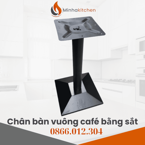 Chân Bàn Sắt Đế Vuông Tiện Dụng Giá Rẻ