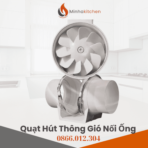 Chuyên cung cấp Quạt nối ống thông gió Phi D100 chất lượng cao – giá tốt