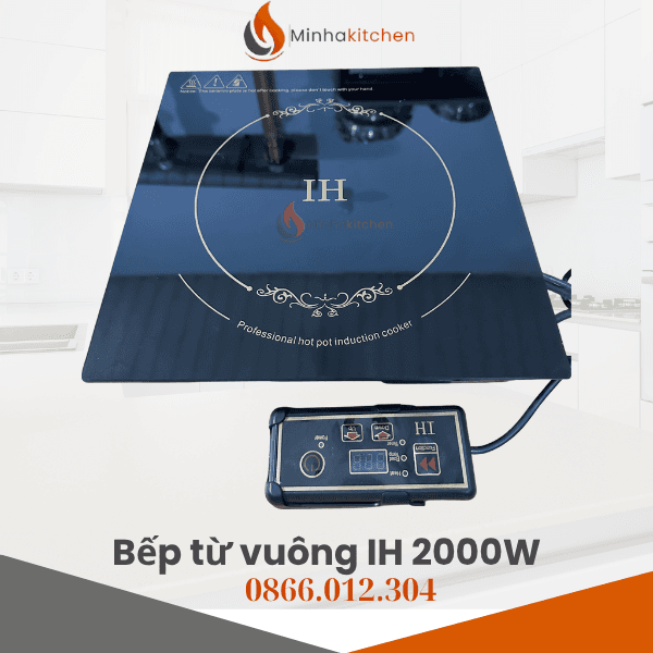 Bếp Từ Lẩu Vuông IH 2000W - Cung cấp Bếp Từ Lẩu Vuông IH 2000W Giá Tốt