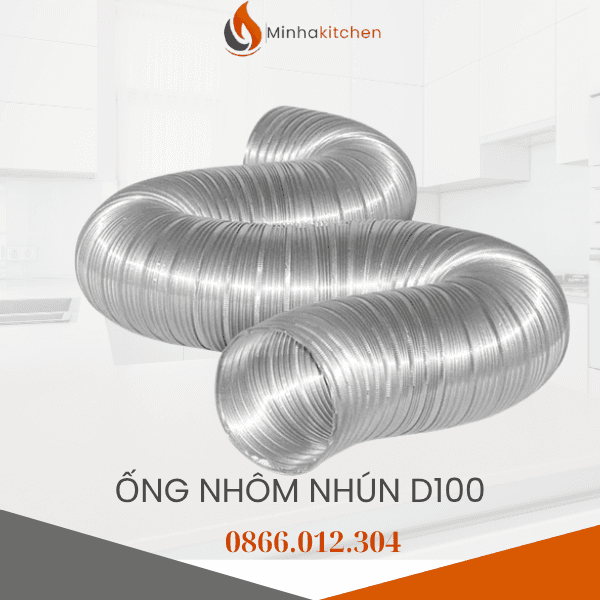 Ống Dẫn Gió Mềm Hút Khói D100 Giá Rẻ, Chất Lượng Cao