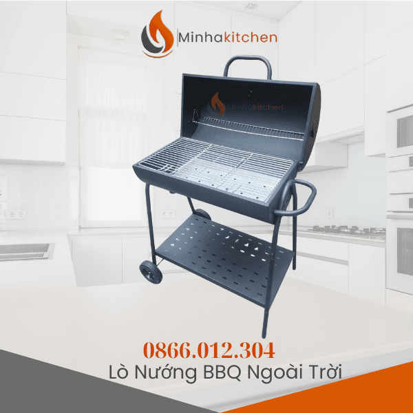 Lò Nướng Than Ngoài Trời - Lò Nướng Thịt Dã Ngoại